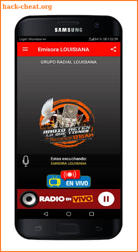 Emisora LOUISIANA screenshot