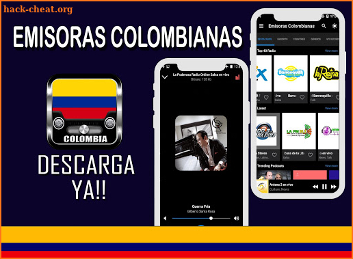 Emisoras Colombianas Gratis screenshot