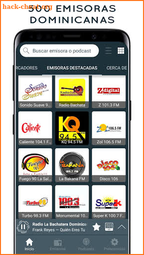 Emisoras Dominicanas Online screenshot
