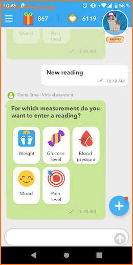 EmmaCare (Virtual Assistant) screenshot