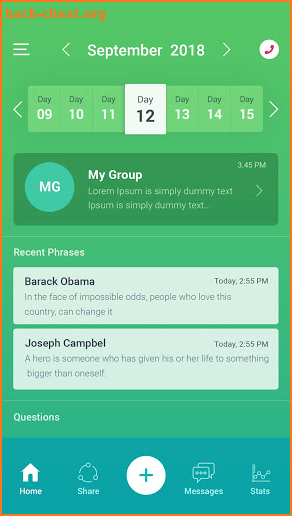 EMO Calendar screenshot