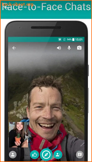 EMO free video calls and chat screenshot