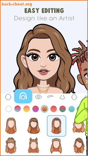 Emoji avatar 3D creator screenshot