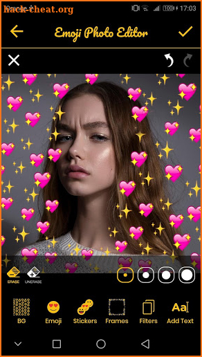 Emoji Background Photo Editor & Emoji Wallpaper 💛 screenshot