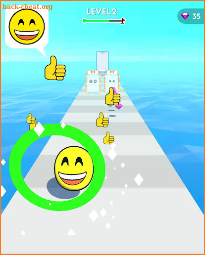 Emoji Ball Run screenshot