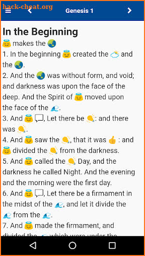 Emoji Bible - Bible with Emoticons screenshot