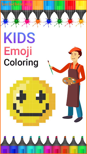Emoji Coloring Pages For KIDS:Coloring Master screenshot