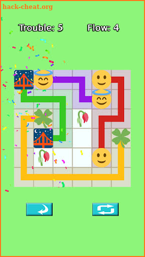 Emoji Connection - Line Puzzle screenshot