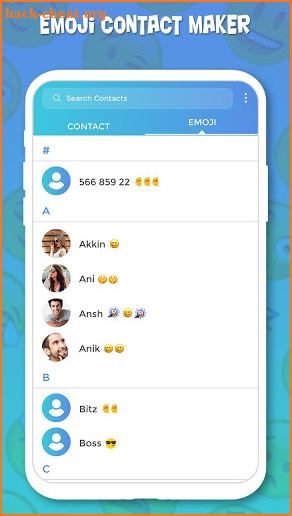 Emoji Contact Maker : Animoji maker screenshot