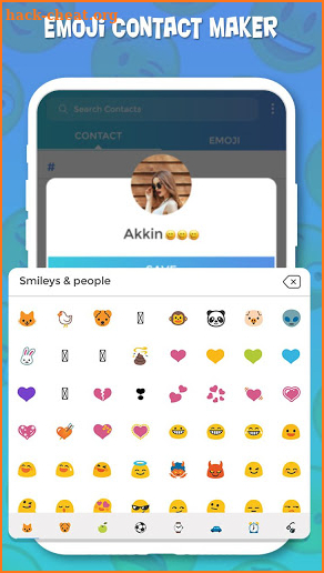 Emoji Contact Maker : Animoji maker screenshot