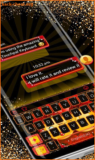 Emoji Couple Love Keyboard Theme screenshot