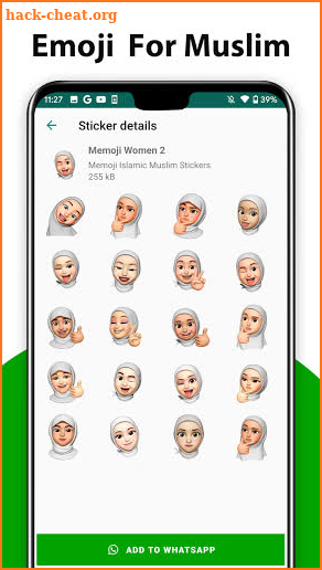 Emoji For Muslim screenshot