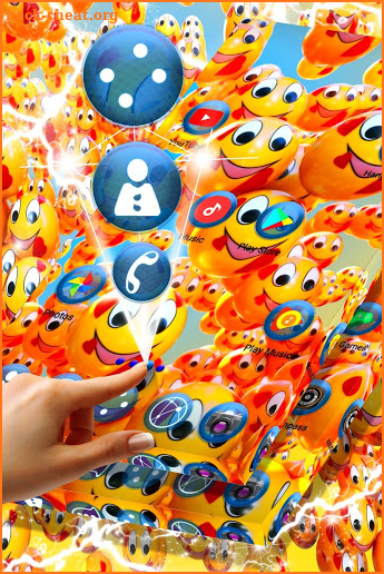Emoji Happiness Launcher screenshot