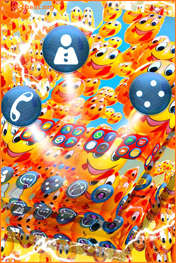 Emoji Happiness Launcher screenshot