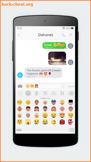 Emoji Keyboard 7 - Cute Sticker, GIF, Emoticons screenshot