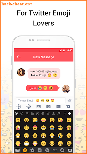 Emoji keyboard - Cute Emoji screenshot