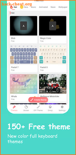 Emoji Keyboard: Fonts, Emojis screenshot