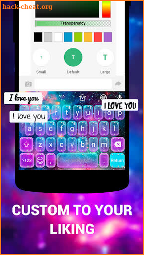 Emoji Keyboard Lite screenshot
