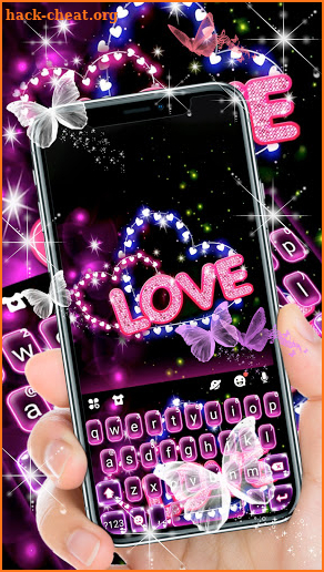 Emoji keyboard - Love Themes screenshot
