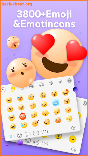 Emoji keyboard -Theme, Emoji, Gif screenshot
