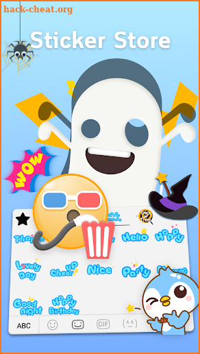 Emoji keyboard -Theme, Emoji, Gif screenshot