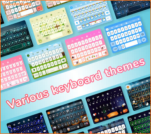 Emoji Keyboard: Theme, Photo screenshot