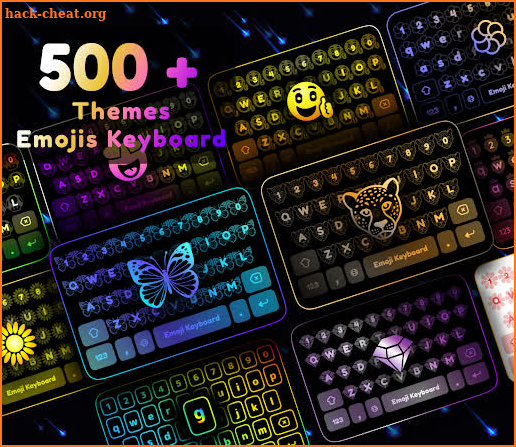 Emoji Led Keyboard - Lighting RGB Colors screenshot