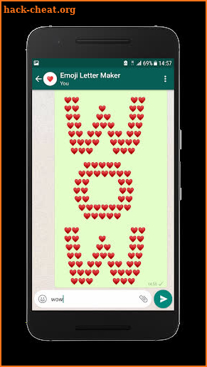 Emoji Letter Maker screenshot