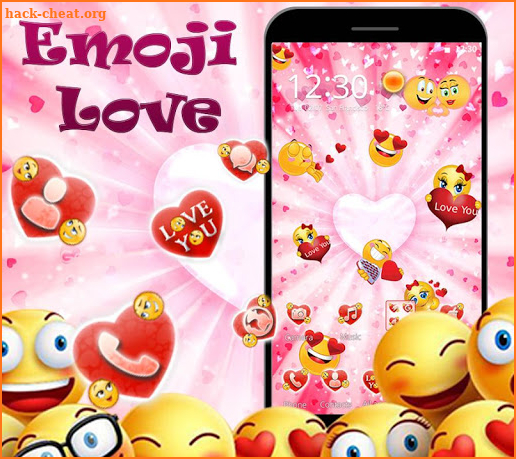 Emoji Love Launcher screenshot