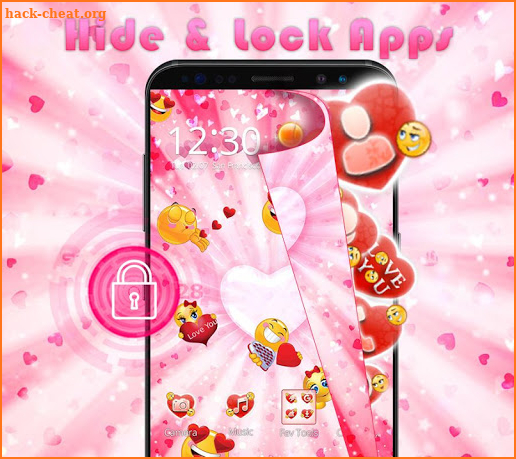 Emoji Love Launcher screenshot
