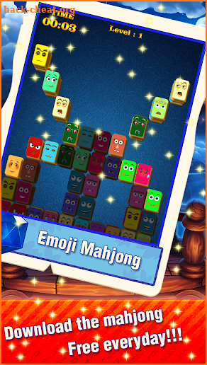 Emoji Mahjong screenshot