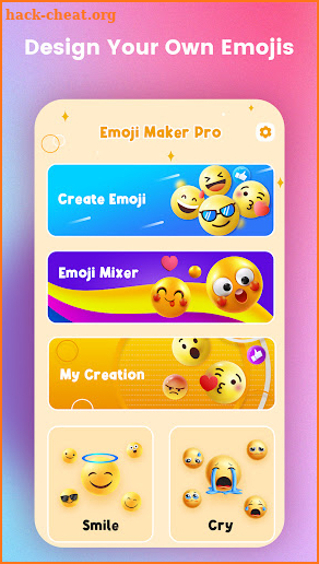 Emoji Maker Pro-DIY&Mashup screenshot