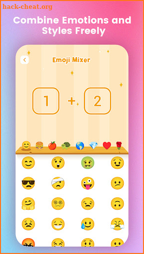 Emoji Maker Pro-DIY&Mashup screenshot