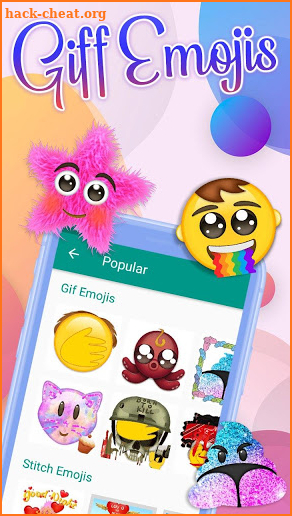 Emoji Maker-stickers, animojis, gif emojis creater screenshot