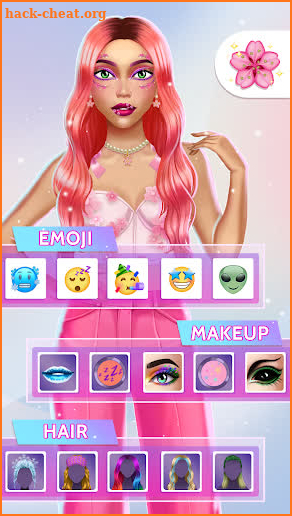 Emoji Makeup Game screenshot