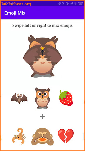 Emoji Mix - Stickers、Mashup screenshot