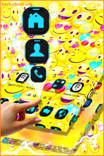 Emoji Pattern HD Launcher screenshot