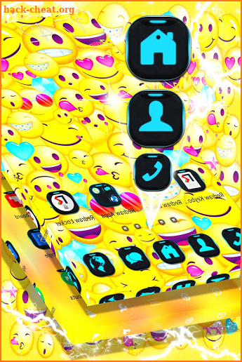 Emoji Pattern HD Launcher screenshot