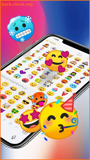 Emoji phone X for Android screenshot