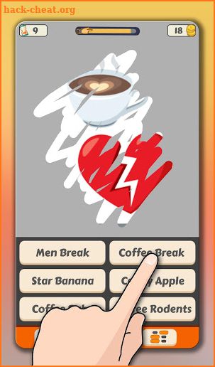 Emoji Quiz. Scratch and guess trivia games screenshot