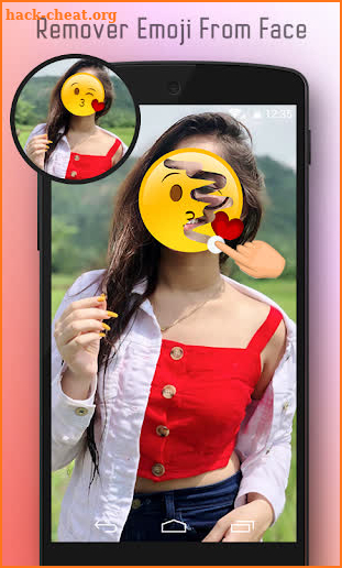 Emoji Remover from Photo - Face Body scanner Prank screenshot