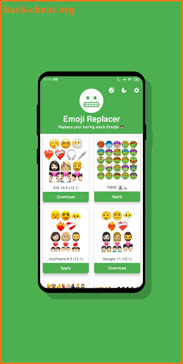 Emoji Replacer 😬 - [Root/Magisk] screenshot