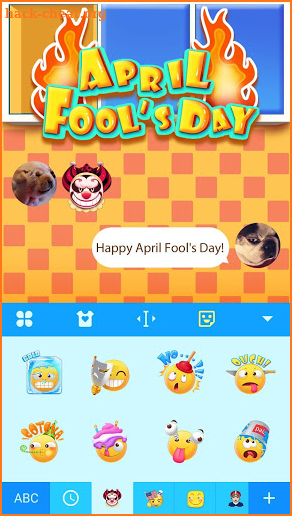 Emoji Sticker for April Fools' Day screenshot