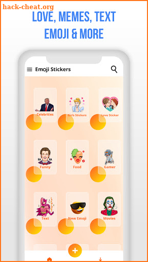 Emoji Stickers for whatsapp- WAStickersApps screenshot