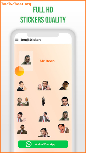 Emoji Stickers for whatsapp- WAStickersApps screenshot