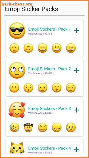 Emoji Stickers - WAStickerApps screenshot