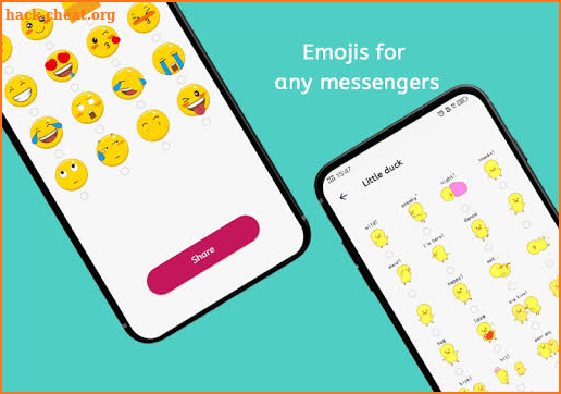 Emoji store(Android emoji and WhatsApp stickers) screenshot