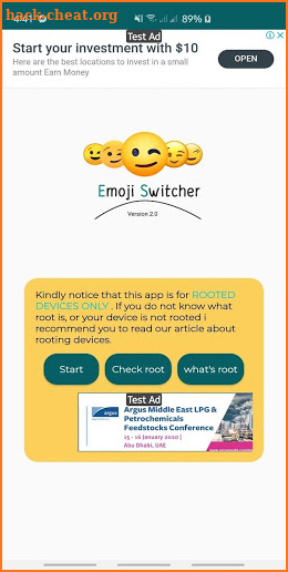 Emoji Switcher PRO for FB (ROOT) screenshot