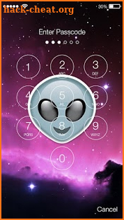 Emoji Unicornio Heart PIN Lock screenshot