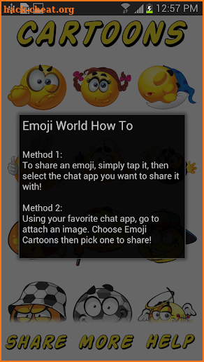 Emoji World ™ Cartoons screenshot